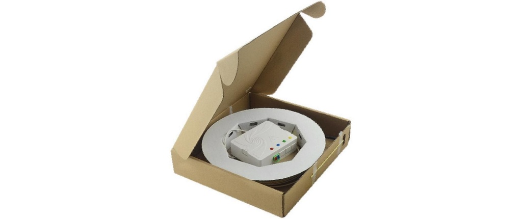 Lightwin Boîte FTTH OTO 2x coupleurs LC/APC, câble breakout 60 m