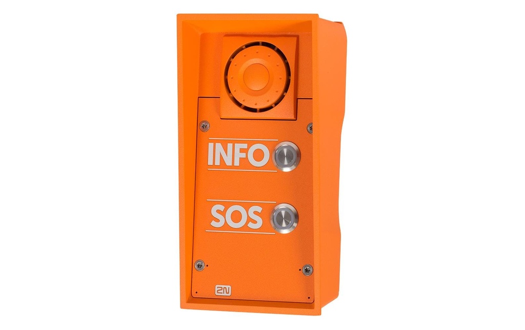 2N Station de porte IP IP Safety 2 boutons, l'haut-parleur 10 W