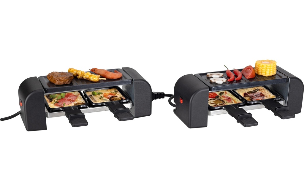 Nouvel Grill à raclette Connect 4 personnes