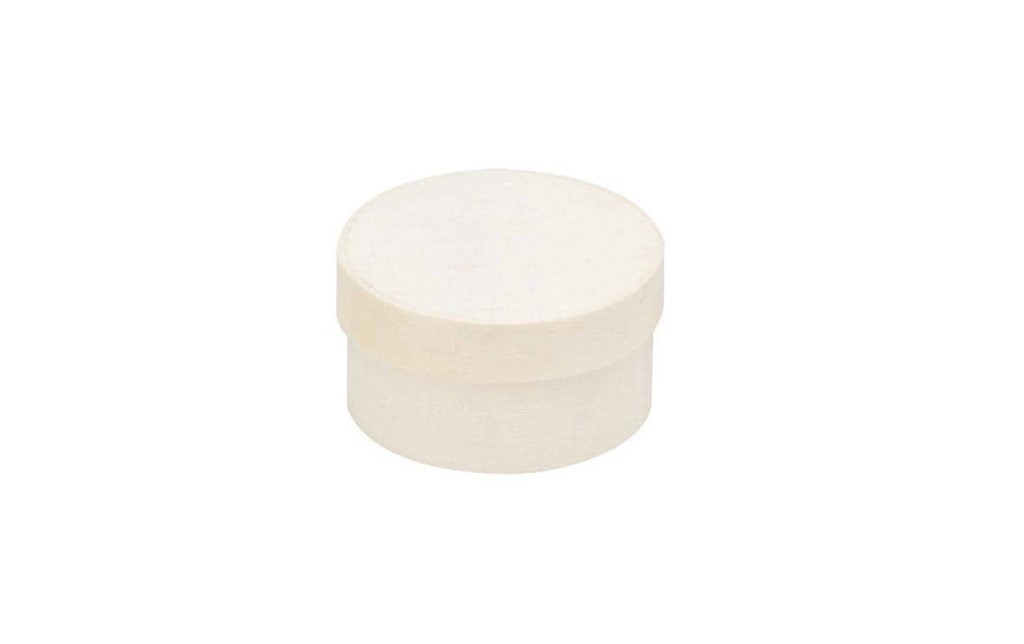 Glorex Article en bois Ø 10.5 cm Boîte à bec, ronde