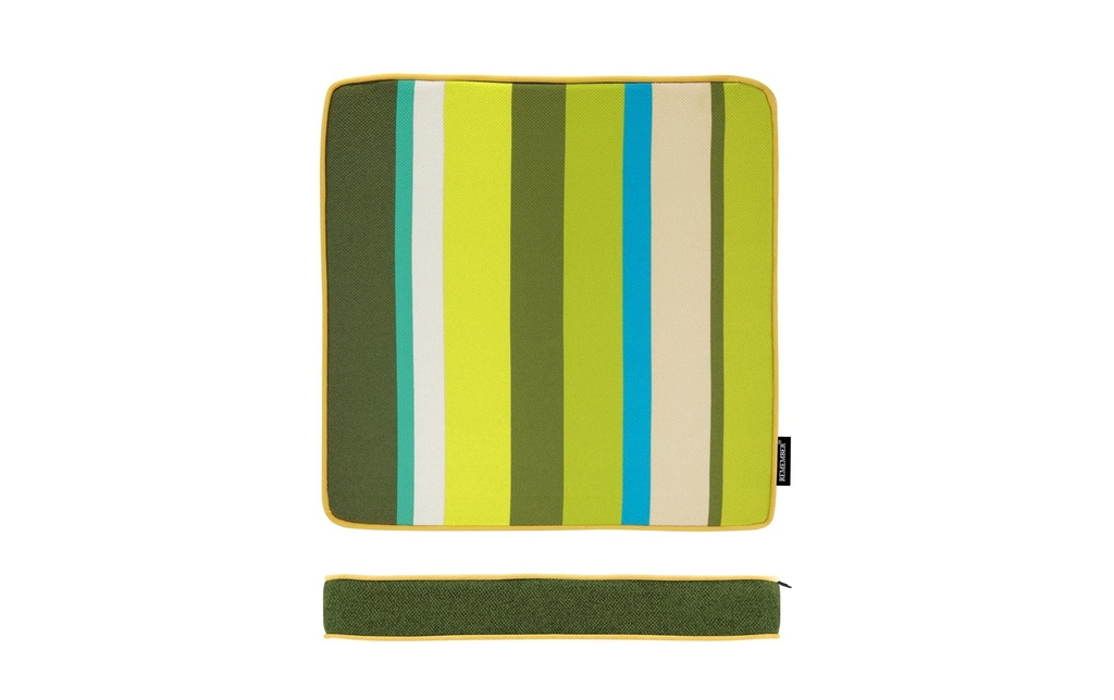 Remember Coussin d’assise Coussin de siège Como 40 x 40 cm, Multicolore