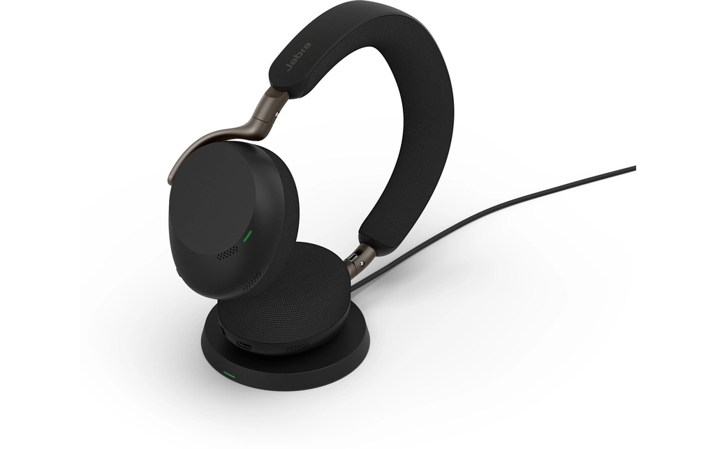 Jabra Casque avec micro Evolve3 75 UC WLC Bluetooth, USB-C, noir