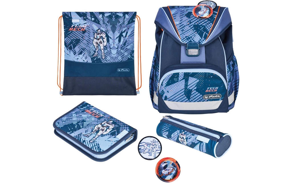 Herlitz Set de cartable UltraLight Plus TechMech 16 l
