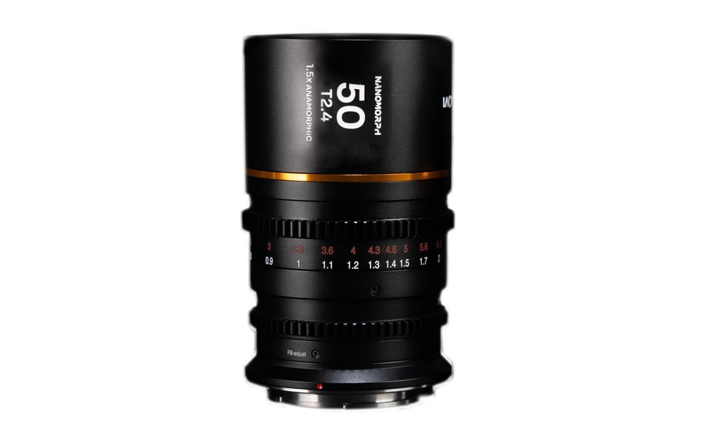 Laowa Longueur focale fixe Nanomorph 1.5X 50 mm T/2.4 (Amber) – Nikon Z