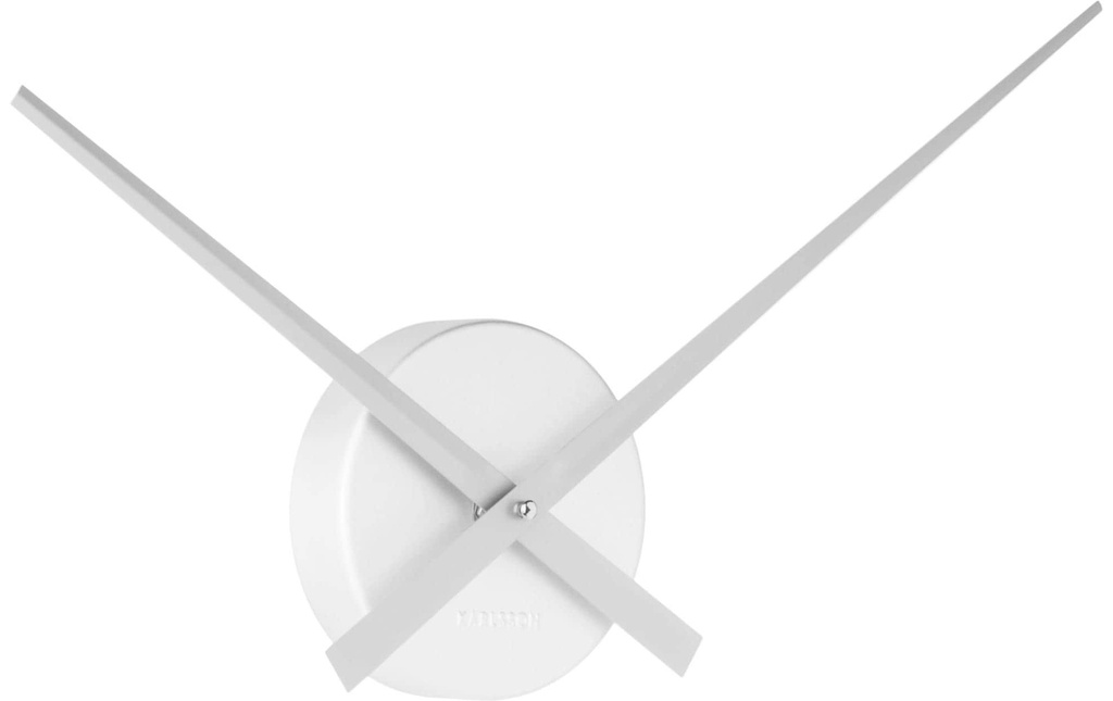 KARLSSON Horloge murale Little Big Time 44 cm, Argenté