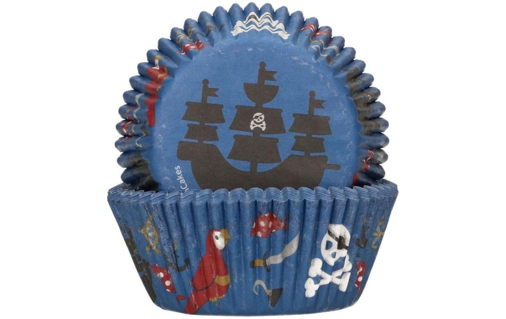 Funcakes Moule à muffins Pirate 48 Pièce/s