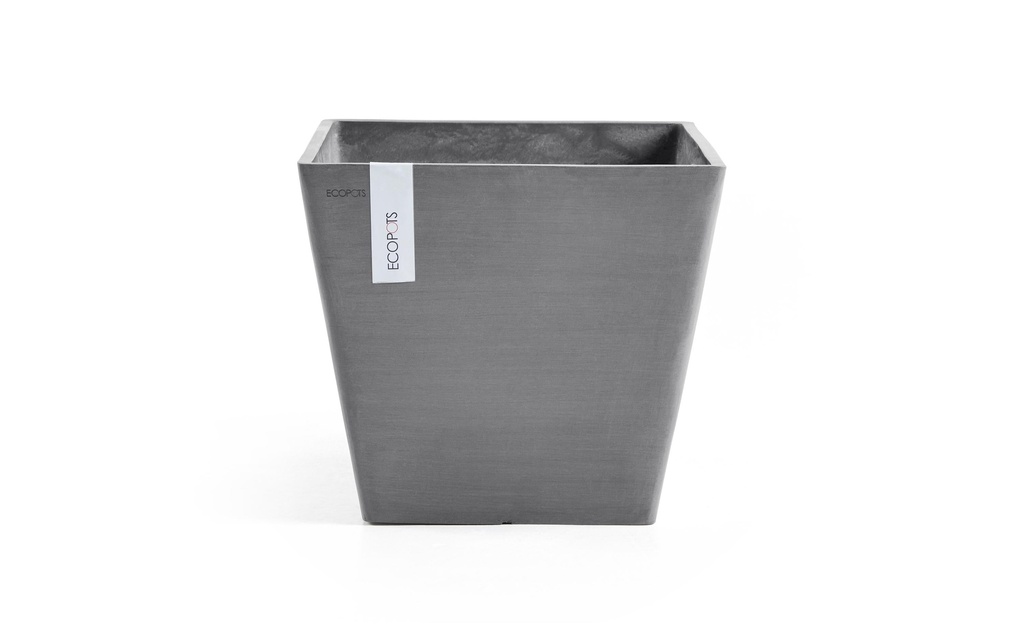 Ecopots Pot à fleur Rotterdam 50 Gris