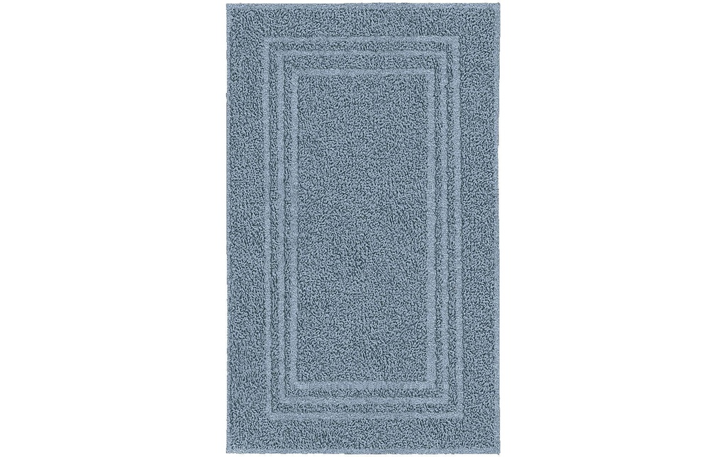 Kleine Wolke Tapis de bain Lodge 50 x 80 cm, Bleu acier