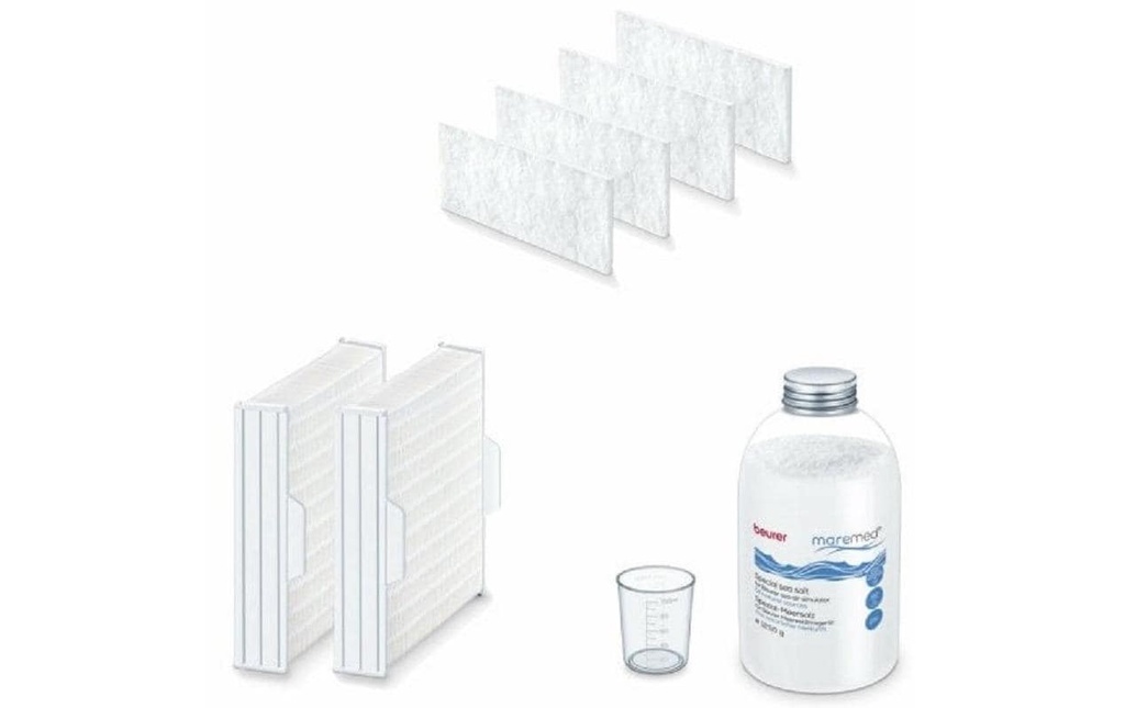 Beurer Filtre à air MareMed Set avec sel de mer