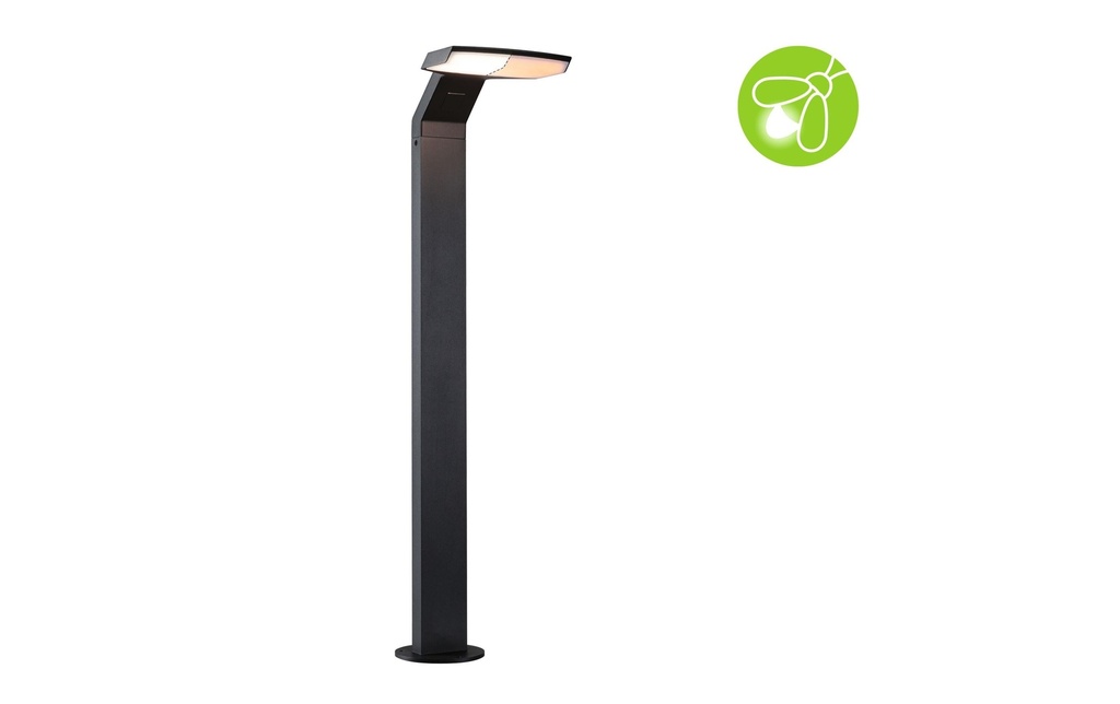 Paulmann Borne d?éclairage pour chemins LED Zenera, 10W, 2200K, anthracite