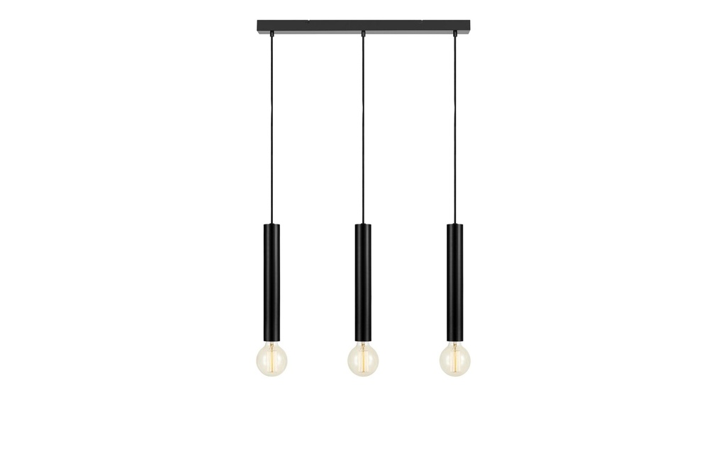 Markslöjd Lampe suspendue Sencillo, 3 x E27, max. 40W, noir