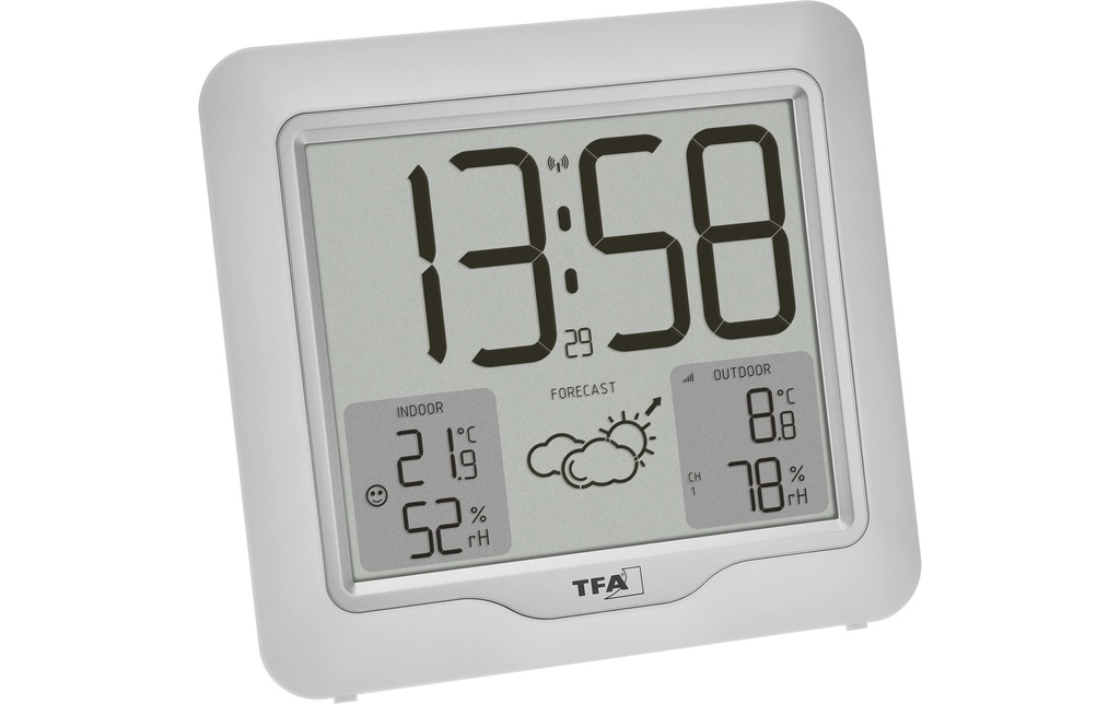 TFA Dostmann Station météo Metro Plus Argent