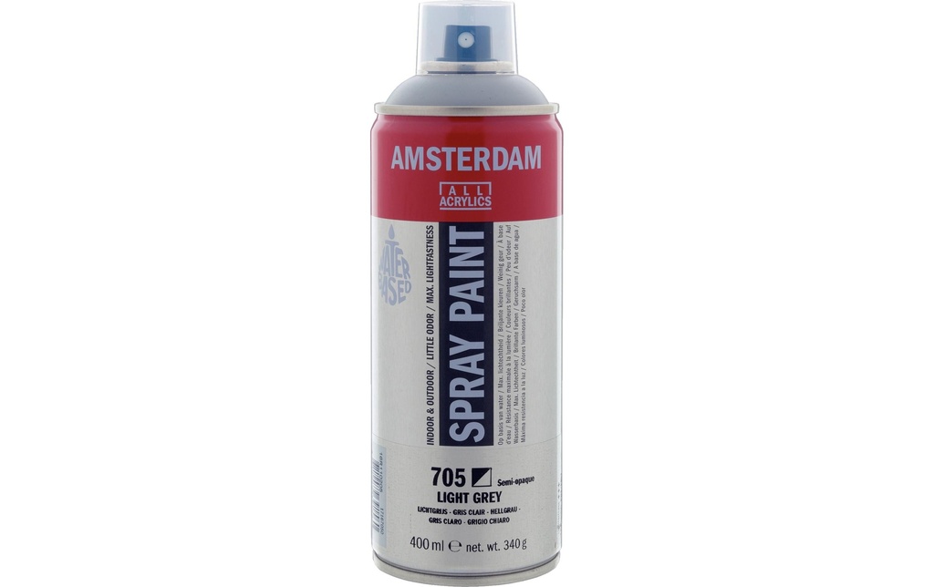AMSTERDAM Spray 400ml blanc (400 pces)