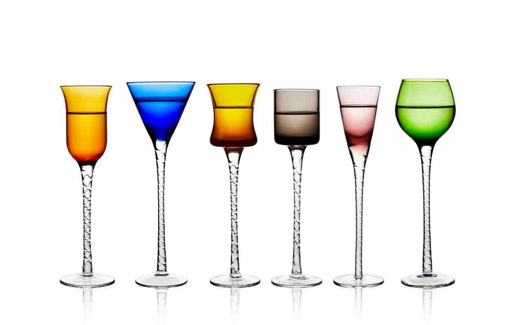 Lyngby Verre à brandy Aquavit London 6 pièces, 2.5 cl à 5 cl