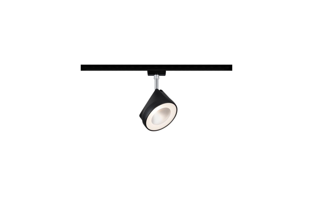 Paulmann Spot LED sur rail URail Arena, 14 W, 2700 K, noir/chrome