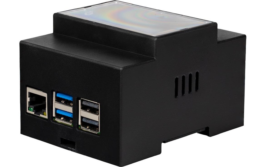 jOY-iT Boîtier rail DIN Raspberry Pi 5