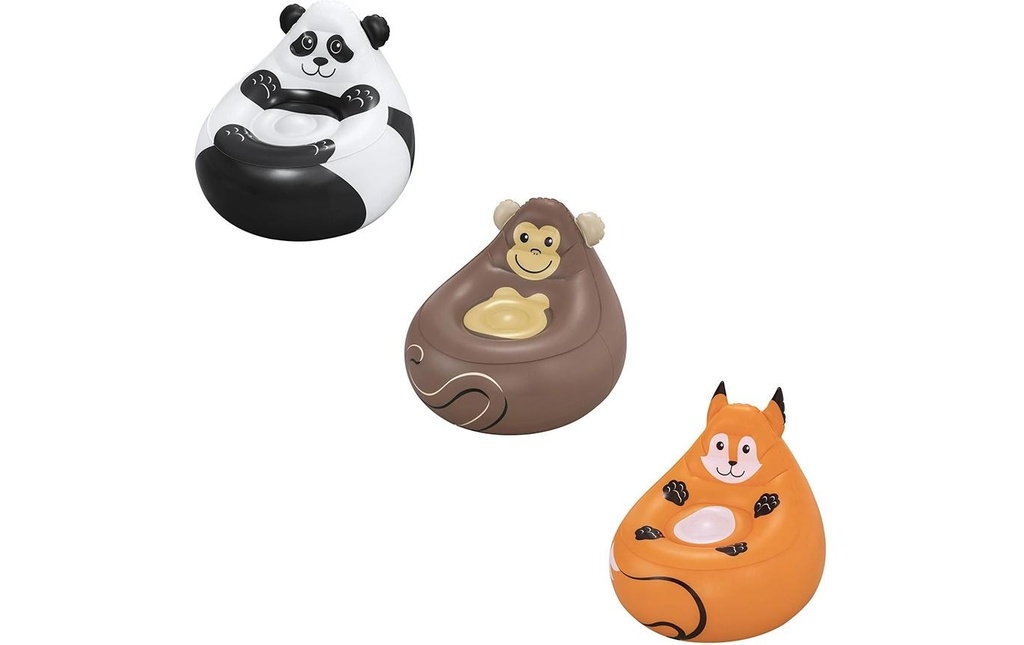 Bestway Fauteuil gonflable Cozy Critters assortis