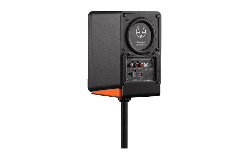 EVE Audio Support fileté pour microphone