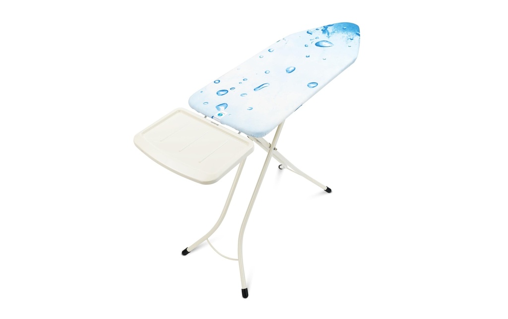 Brabantia Table à repasser avec tablette pour station vapeur Ice Water
