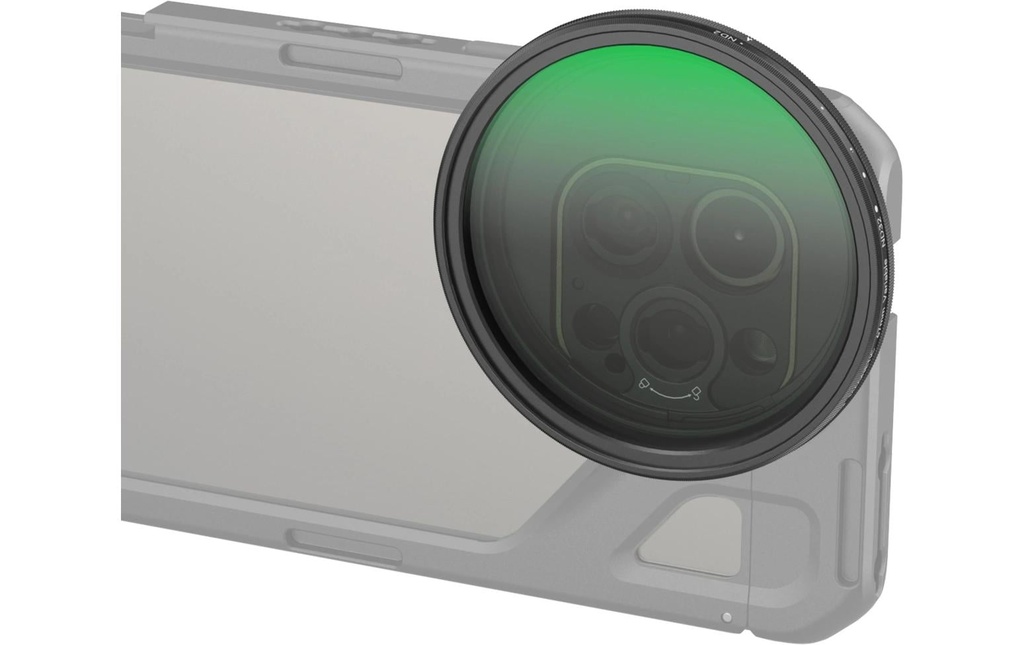 Smallrig Filtre VND emboîtable ND2-ND32 (1-5 stop) 67mm T-mount