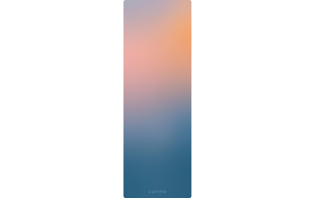 Luviyo Tapis de yoga de voyage Sunrise