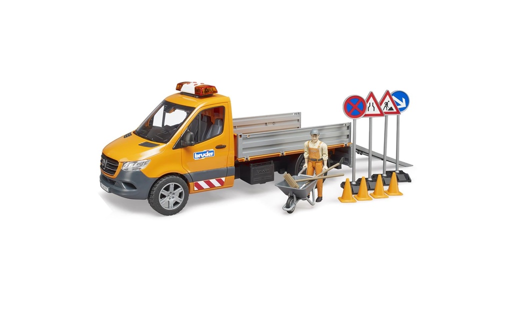 Bruder Spielwaren City MB Sprinter Municipal avec chauffeur