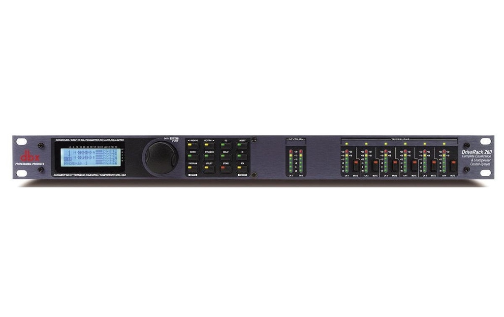 DBX Systèmes de gestion de haut-parleurs Driverack 260