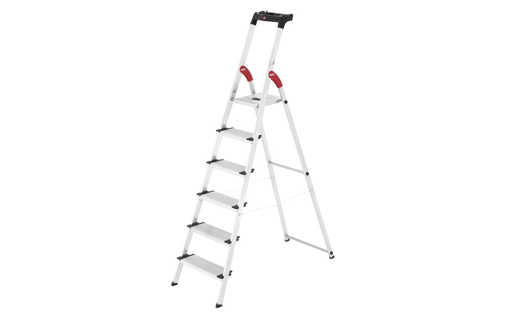 Hailo Échelle double L80 Comfort Line 6 Stufen