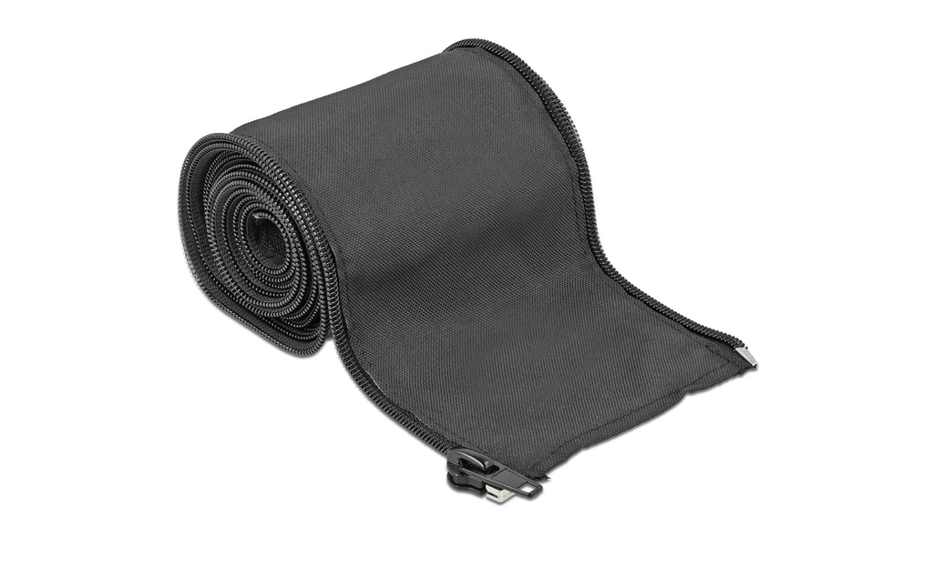 Delock Gaine de câble 2 m x 35 mm, avec fermeture éclair Noir