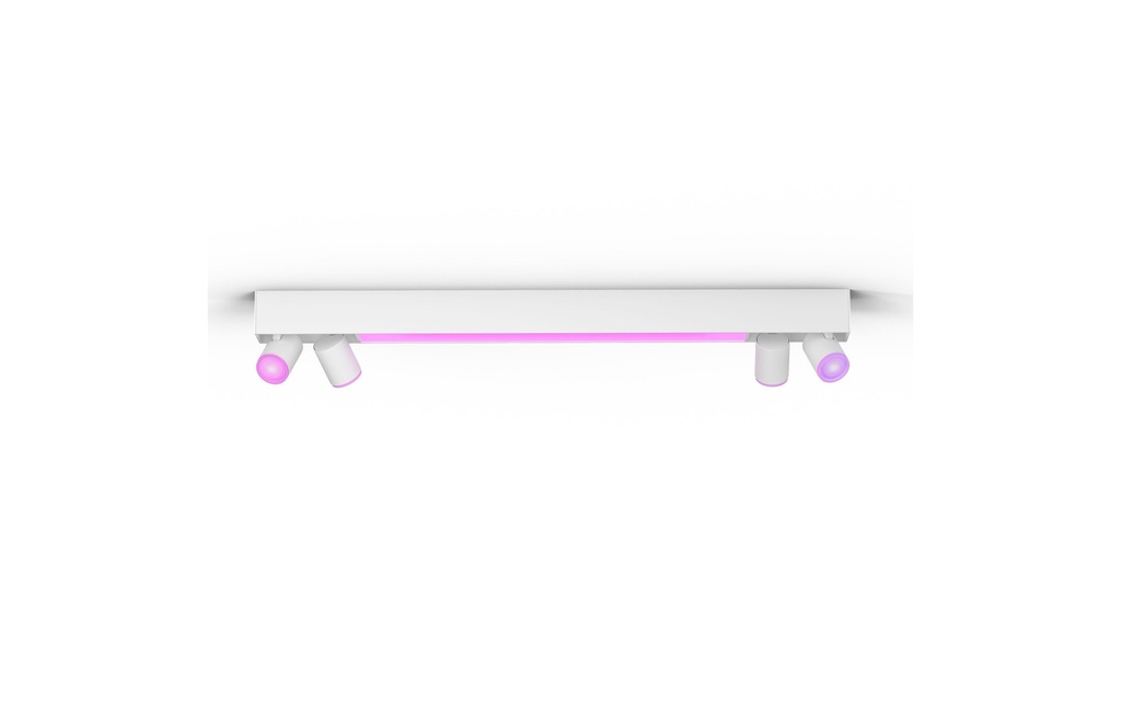Philips Hue White & Color Ambiance Centris 4 Spot de plafond Blanc