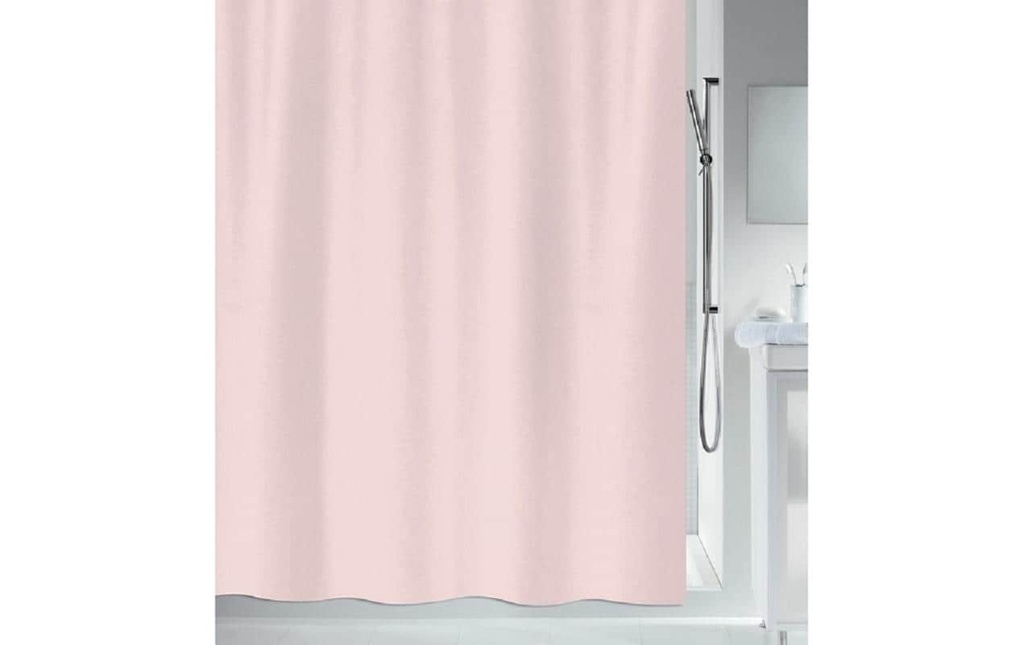spirella Rideau de douche Primo 180 x 180 cm, Rose/Rose