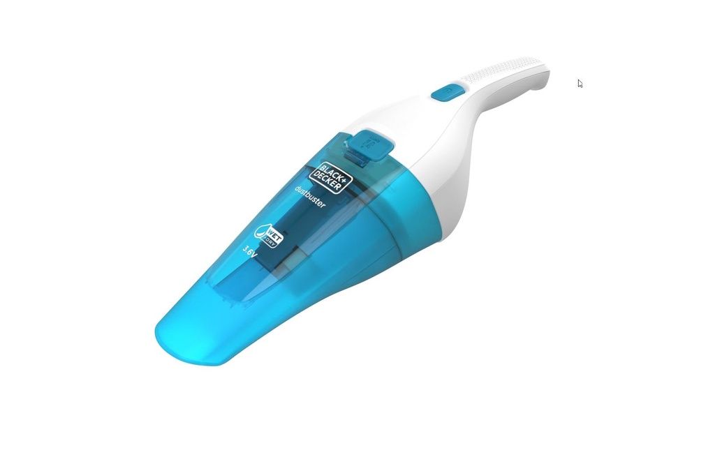 BLACK+DECKER Aspirateur à main sans fil Wet+Dry Dustbuster Bleu/Blanc
