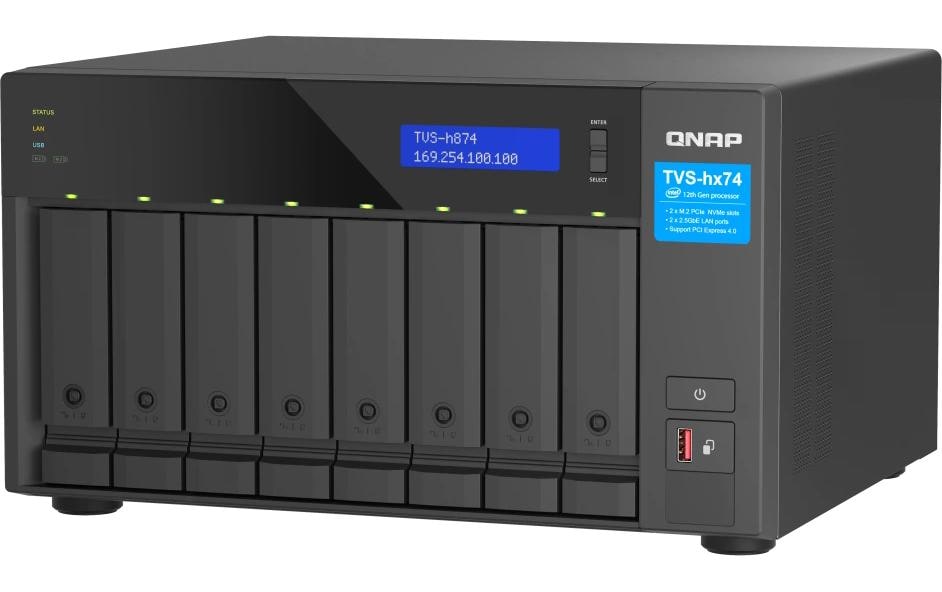 QNAP NAS TVS-H874T-I7-32G 8 bay