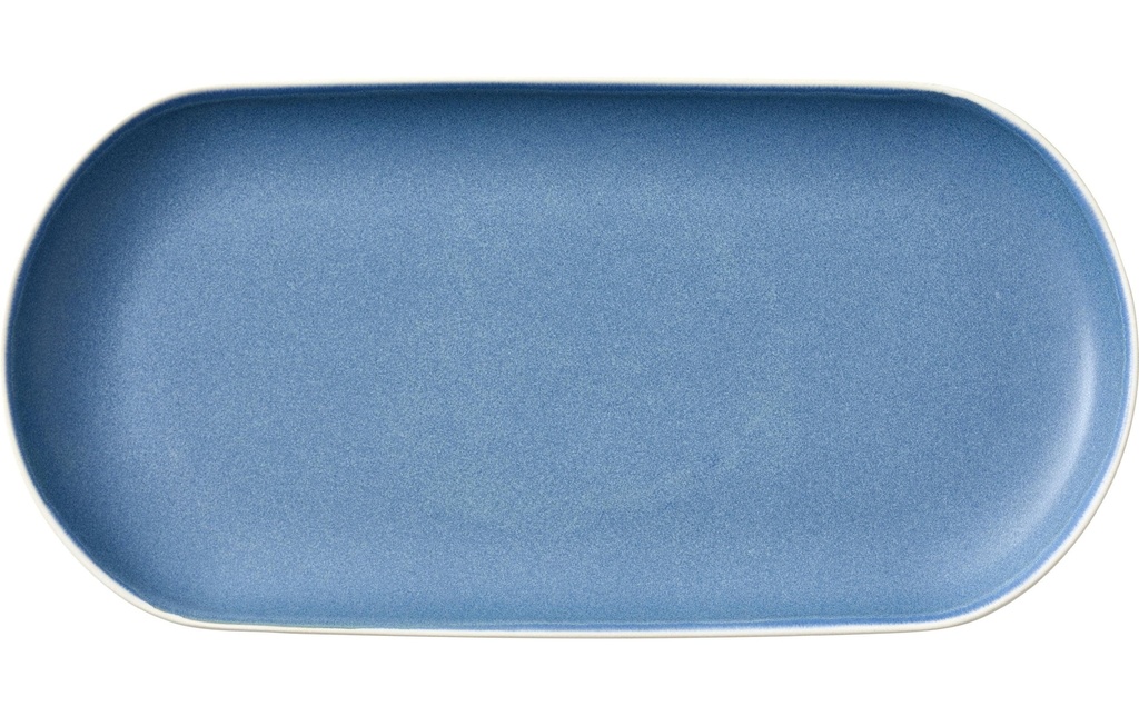 Studio Round Plateau de service North 2 pièces, bleu glacier mat