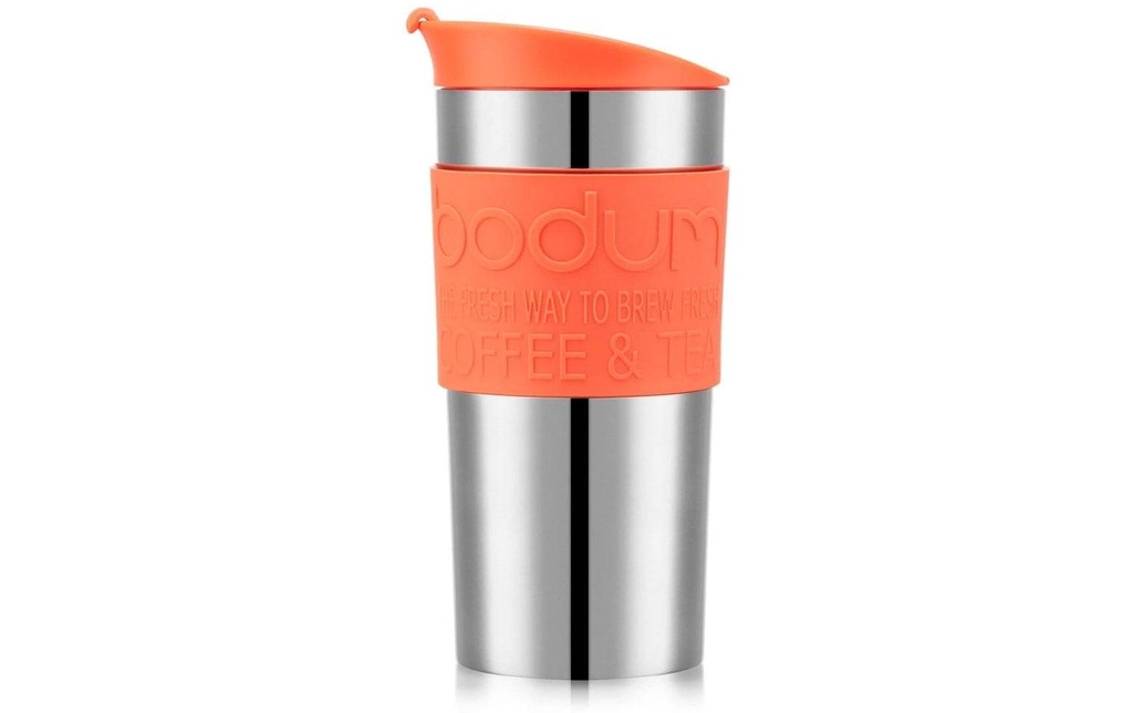 Bodum Gobelet isotherme Travel Mug Bright Coral, 0.35 L