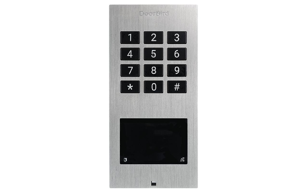 Doorbird Système de contrôle d'accès A1121 en saillie Compatible PoE, acier inoxydable