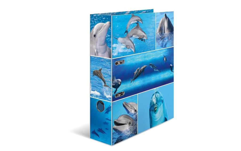 HERMA Dossier Dauphins 7 cm, Multicolore