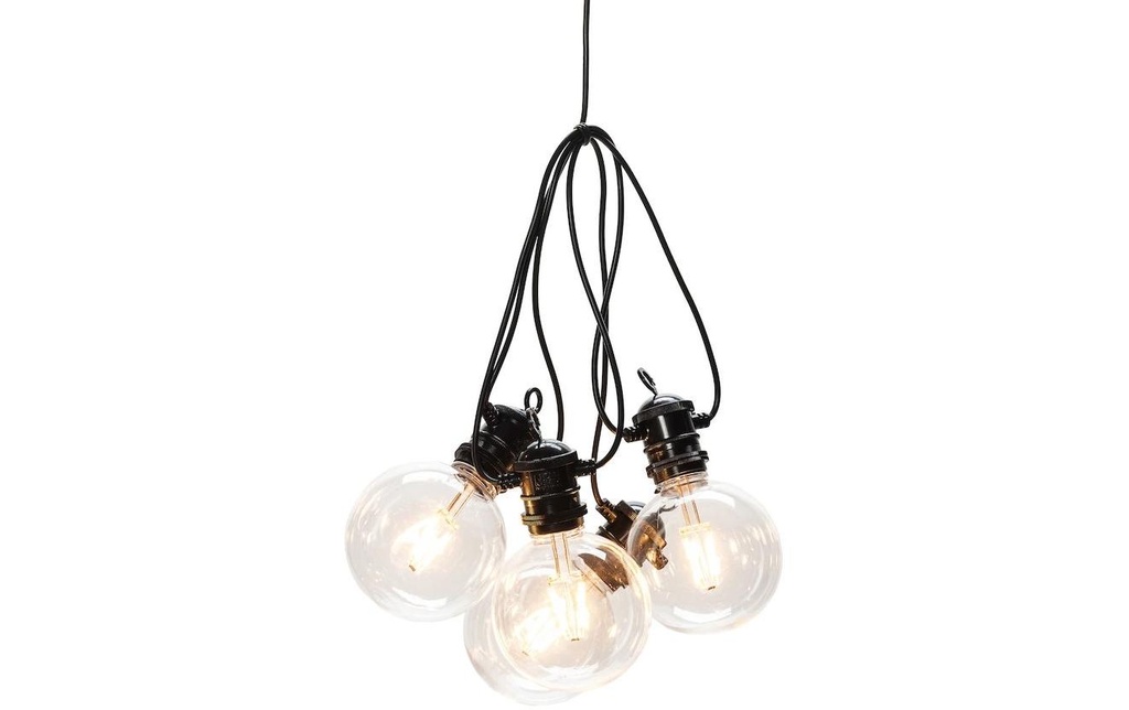 Konstsmide Guirlande lumineuse Kit de base 2394, 10 LEDs, Transparent