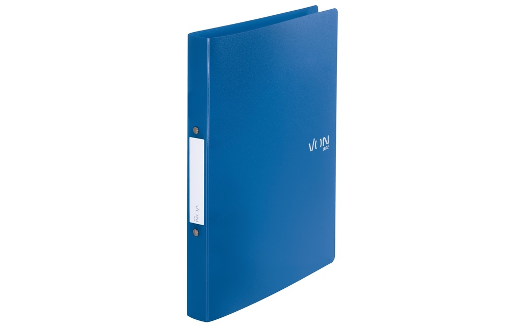 VON Classeur à anneaux A4, 3 cm, Bleu