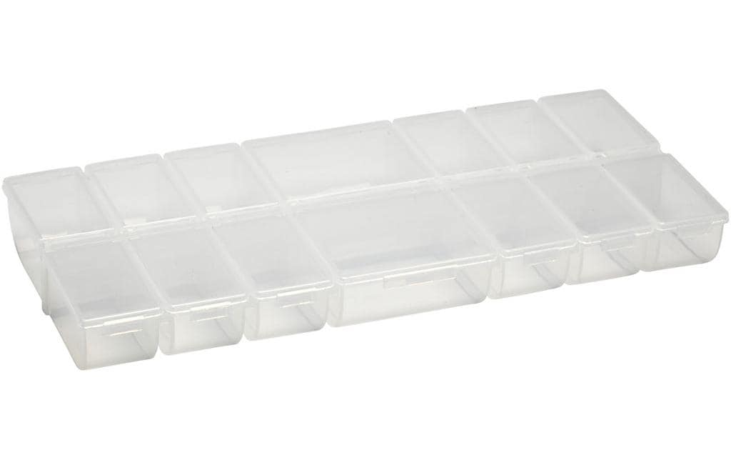 Creativ Company Boîte de rangement 24 x 11 cm, Transparent