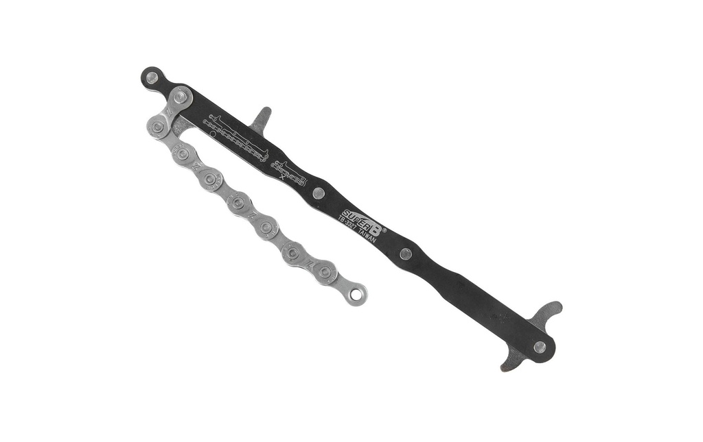 Super B Gabarit de chaîne TB-3327 Outil à chaîne 3 en 1