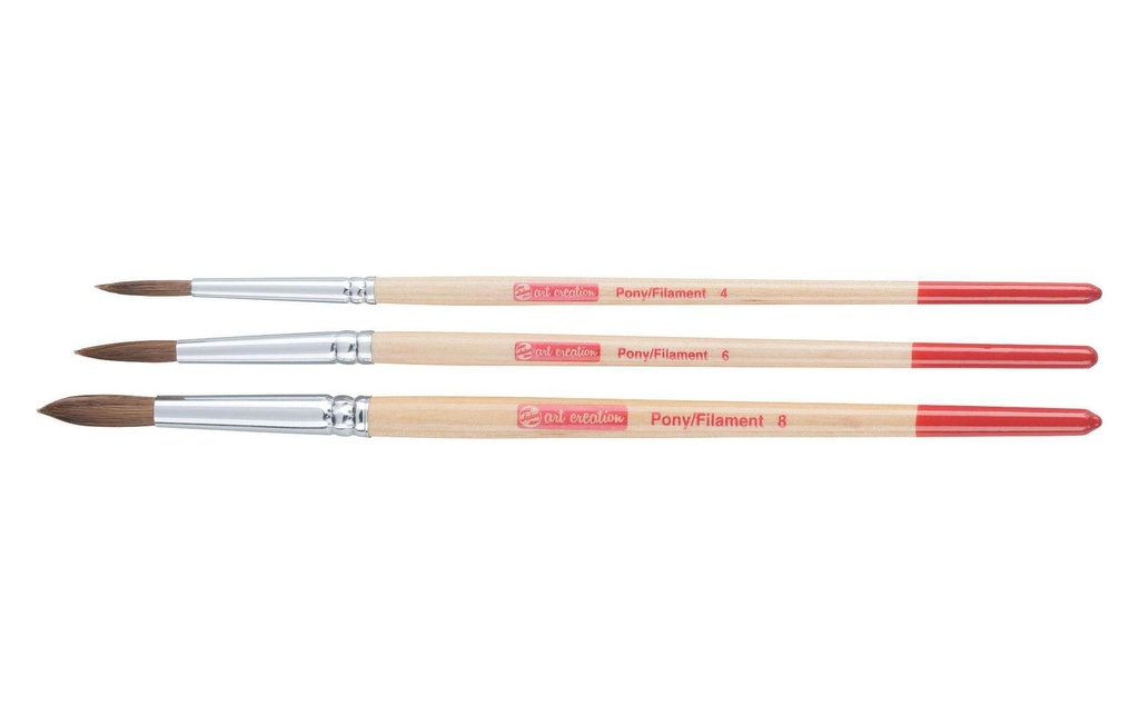 TALENS ART CREATION Set pinceaux aquarelle rond 3p (3 pces)