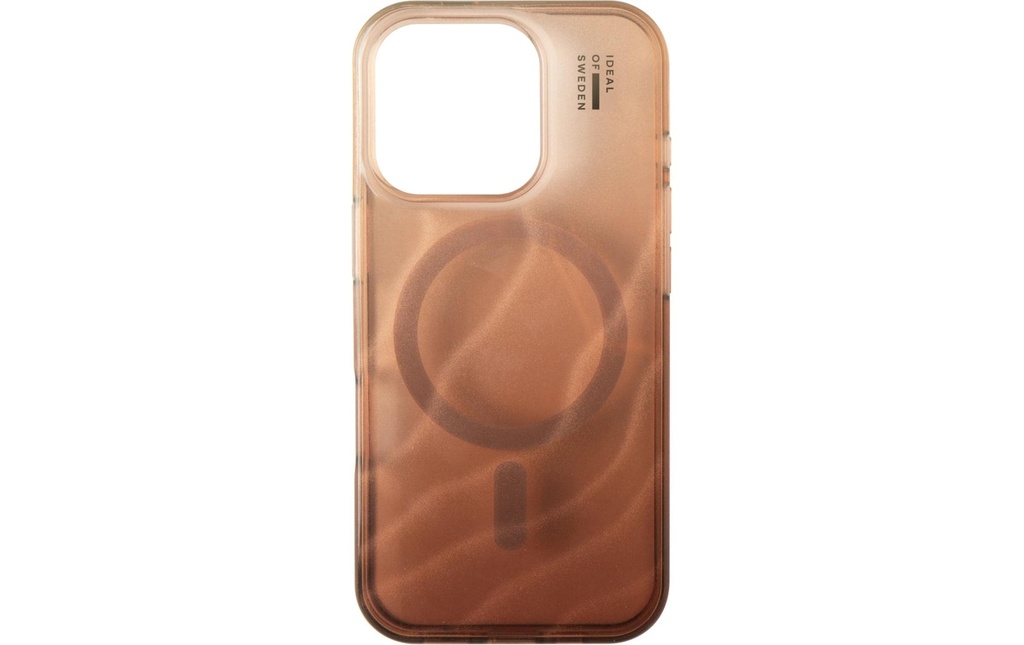 Ideal of Sweden Coque arrière Clear Case MagSafe iPhone 17 Mocha Mousse