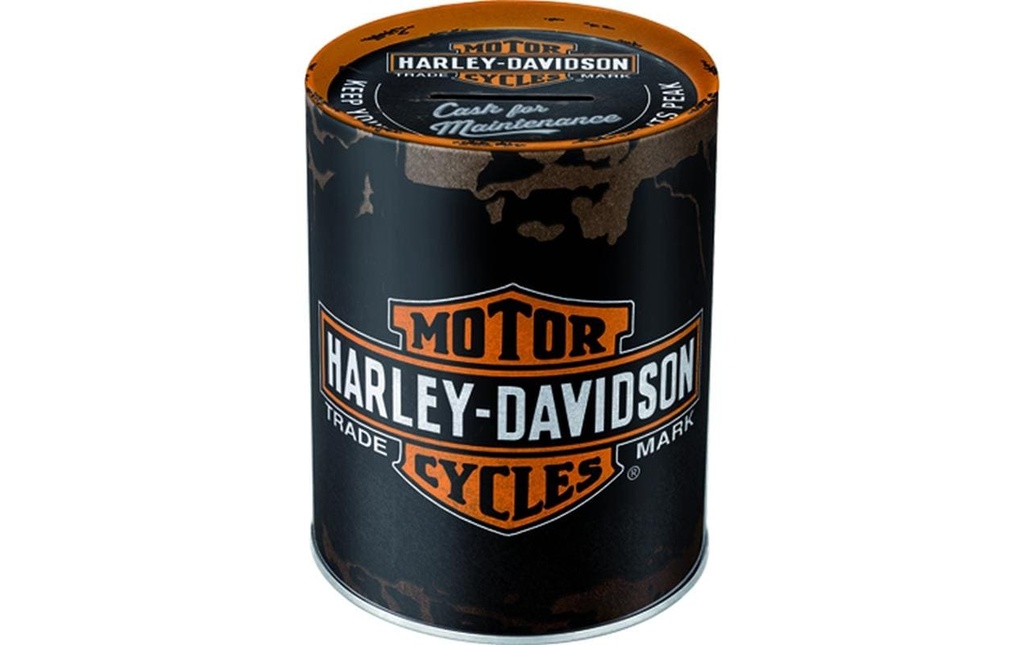 Nostalgic Art Tirelire Harley Davidson Inscription