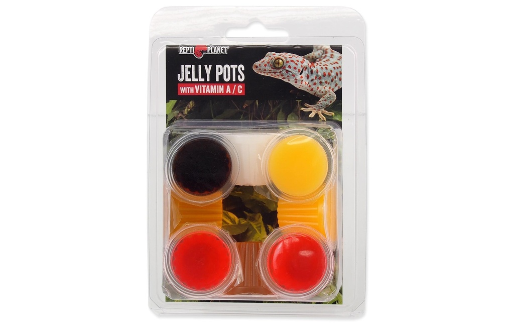Repti Planet Pots à gelée, Mélange, 8 pièces