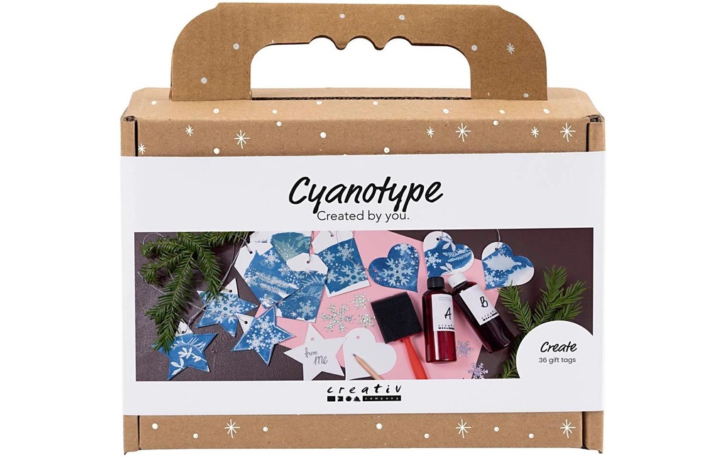 Creativ Company Kits de bricolage Cyanotype Noël