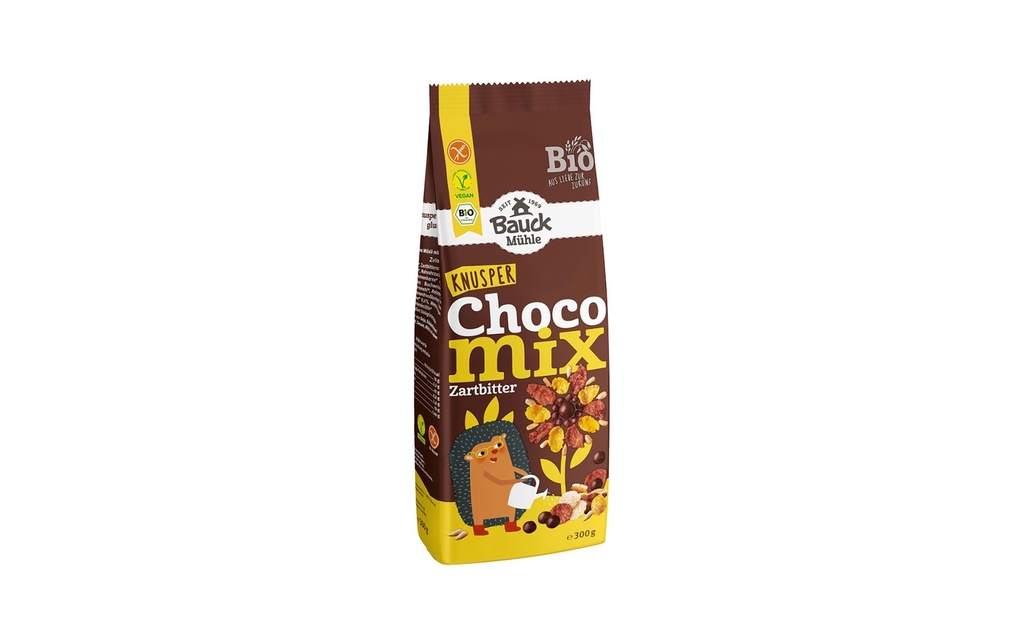 Bauck Mühle Muesli croustillant Choco Mix, noir 300 g