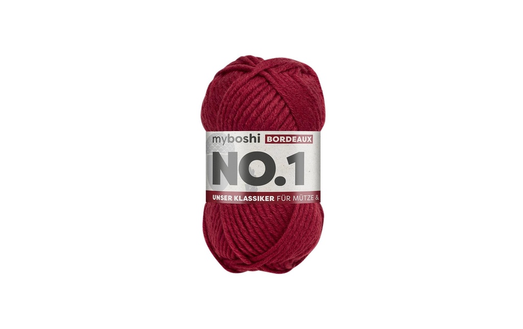 myBoshi Laine N°1 Bordeaux 50 g, 55 m
