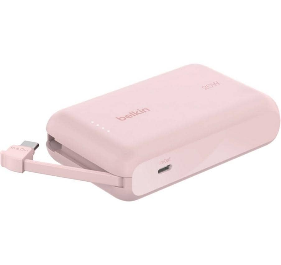 Belkin Chargeurs portatifs BoostCharge 10000 mAh, Rose