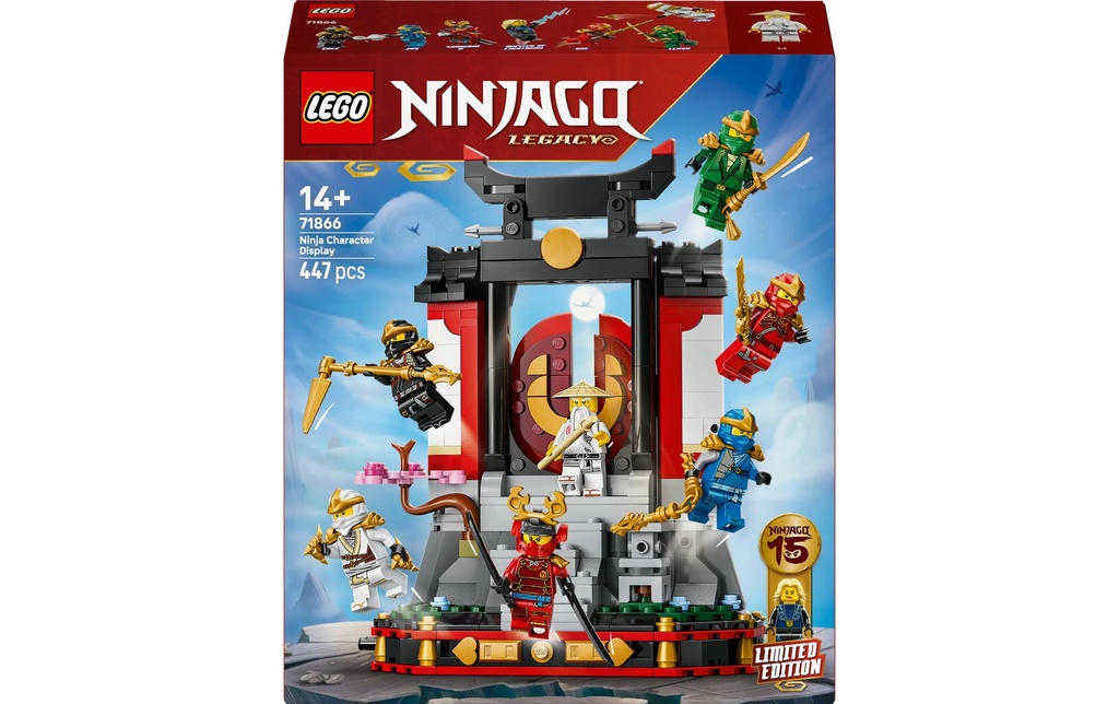 LEGO® Ninjago 15e anniversaire: Collection des personnages Ninjas 71866